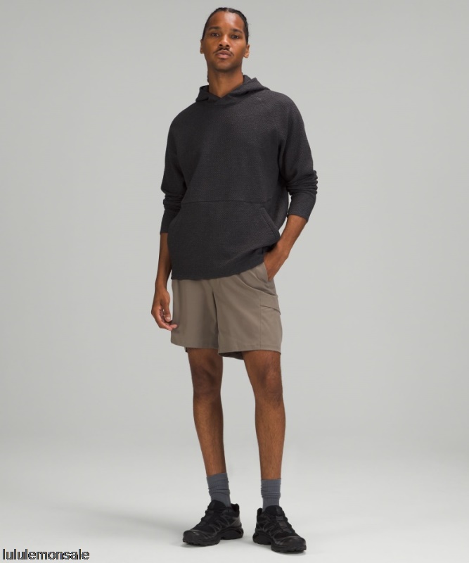 Lululemon Deutschland DELULU654 | At Ease Hoodie Schwarz Meliert